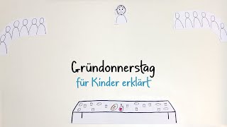 Gründonnerstag für Kinder erklärt [upl. by Aleehs]