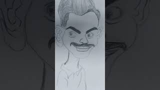 Caricature drawing drawing art sketch [upl. by Narut]