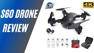 Best S60 Dual Camera RC Drone REVIEW [upl. by Yellek603]