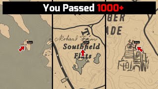 You Passed Here 1000 Times But Missed These 20 Secrets  RDR2 [upl. by Lenoj]