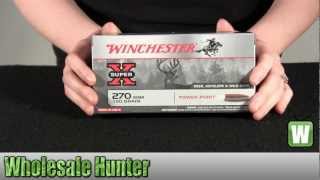 Winchester Ammo 270 Winchester Short Magnum 150 Grain SuperX Power Point Per 20 X270WSM Unboxing [upl. by Nnairret]