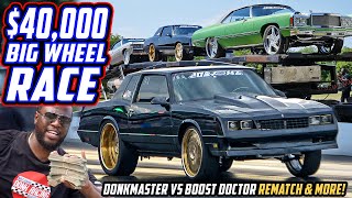 DONKMASTER FIRST EVER 40000 NATIONAL DONK RACING ASSOCIATION RACE  Boost Doctor REMATCH amp More [upl. by Inilam]