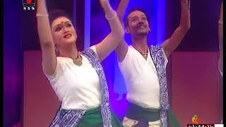 megh bolecha jabo jabo tagore song dance perfomance choreoghaped by Ariful islam Arnab for BTV dance [upl. by Valli321]