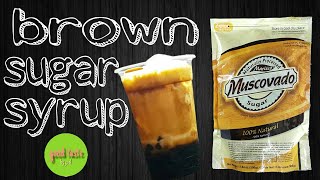 MUSCOVADO SUGAR GAWIN NATIN BROWN SUGAR SYRUP [upl. by Anauj]