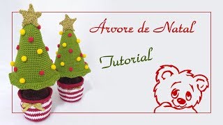 ÁRVORE DE NATAL AMIGURUMI  por ArteeManhaKids [upl. by Tisha]