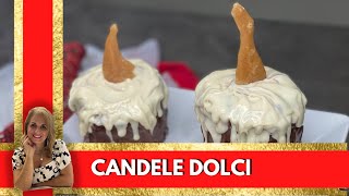 CANDELE DOLCI PER NATALE DOLCI NATALIZIIDEA NATALE [upl. by Kenric496]