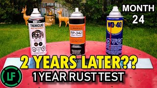 1 Year Rust Test  2 YEARS LATER comment response [upl. by Venola811]