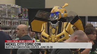 Interview Nickel City Comic Con kicks off on Friday [upl. by Idram112]