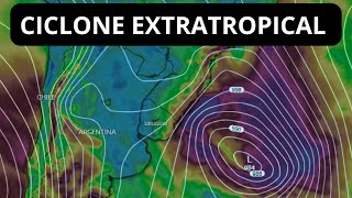 CICLONE EXTRATROPICAL [upl. by Anidan]