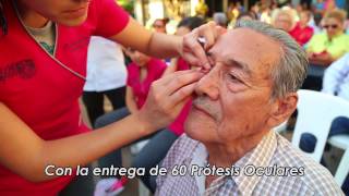 CAMPAÑA DONACIÓN PRÓTESIS DE OJOS MAZATLÁN 2016 [upl. by Savinirs]