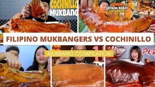 PINOY MUKBANGERS VS THE YUMMY COCHINILLO MUKBANG COMPILATIONS [upl. by Candyce]