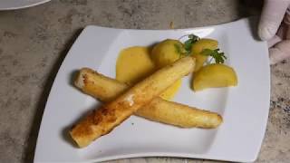 Gebackener Spargel  euromeal com [upl. by Nickles]