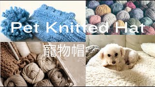 寵物帽【棒針編織】Pet Knitted Hat [upl. by Yolande244]