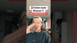 Trinkt mehr Wasser‼️💧 trinkwasser gesundeernährung wasserfilter [upl. by Ellenor]