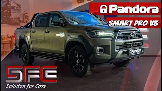 Alarmanlage im Toyota Hilux  Pandora Smart Pro V3 [upl. by Tallbot289]