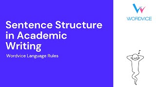 Sentence Structures in Academic Writing [upl. by Elleval671]