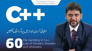 File Handling in c use of fstream ifstream and ofstream [upl. by Aratnahs]