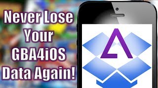 GBA4iOS 20 How to connect Dropbox Sync NO COMPUTER NO JAILBREAK [upl. by Oedama]