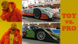 Toy Brands vs Professional Slot Racing Cars [upl. by Ain550]