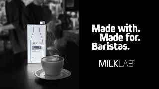 MILKLAB Oat  Made with Made for Baristas [upl. by Kalila428]