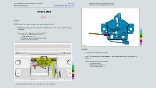 Ford F150 13th Gen  Hood Latch [upl. by Moria]