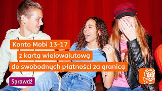 Konto Mobi 1317 z kartą wielowalutową do swobodnych płatności za granicą [upl. by Eisac]