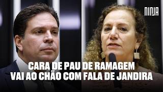 🔥Indiciado Ramagem aparece na câmara para ter sua cara de pau destruída por Jandira Feghali🔥 [upl. by Hajed]