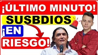 ¡Subsidios en Riesgo Conoce los Nuevos Cambios del Gobierno [upl. by Nired48]