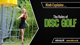 The Rules of Disc Golf  EXPLAINED [upl. by Vachell577]