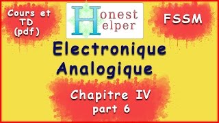 chap4 part 6 L’amplificateur opé Electronique Analogique Pr ankrim [upl. by Linden761]