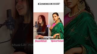 Jannat Zubair VS Tejaswi Prakash  Singing Challenge  shorts [upl. by Eneirda139]