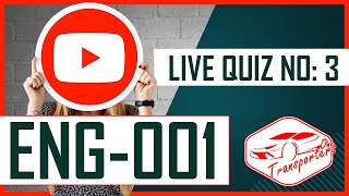 ENG001 Quiz 3rd 2021 SOLVED  ENG001 Elementary English QUIZ SOLUTION 2021  QUIZ NO 3 [upl. by Wilkie]