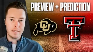 Colorado vs Texas Tech Preview Prediction amp Bets  2024 [upl. by Korwin]