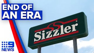 Sizzler to close doors for last time  9 News Australia [upl. by Swann121]