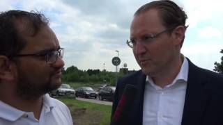 20160611 Neues CineStar MultiplexKino am Remscheider Hauptbahnhof [upl. by Nairdna]