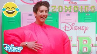 ZOMBIES  Air Suit Dance Off Challenge 💃  Official Disney Channel UK [upl. by Fons439]