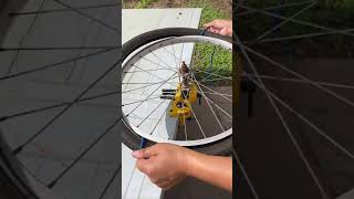 A Smart Trick to Install Bike Tires Easily [upl. by Furr]