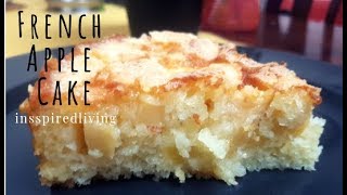 SUPER MOIST FRENCH APPLE CAKE [upl. by Ardnod58]