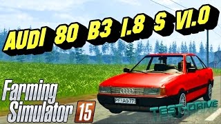 AUDI 80 B3 18 S V10 FarmingSimulator2015 [upl. by Kerekes]