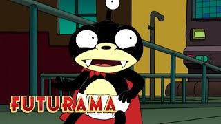 FUTURAMA  Season 3 Episode7 Nibbler To The Rescue  SYFY [upl. by Lucais756]