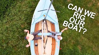 Can We Rig Our Boat Rigging our Wayfarer Sailing Dinghy for the first time Ep 3 [upl. by Conrad]