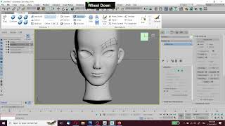 Retopology in 3DS MAX Head character Arabic speech [upl. by Kathie921]