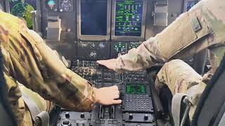 C130J Takeoff Pilot Cockpit View [upl. by Hindorff1]