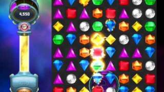 Bejeweled Twist 3x8inarow in 1 move  highlevel doom geodes [upl. by Leahpar530]