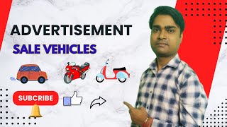 Advertisement  Sale Vehicles Advertisement  Class 11th English Grammar  Writing skills [upl. by Claudine]