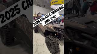 International snowmobile Atv show 2025 can am commander xmr 1000 in camo canam atv sidebyside [upl. by Cosetta]