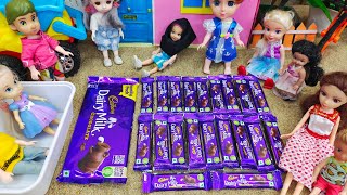 Big Dairy Milk VS Small Dairy Milk comparison in Barbie girlBarbie show tamil [upl. by Rodolfo]