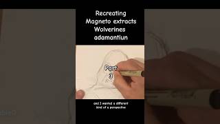 Recreating Magneto extracts Wolverine’s adamantium part 3 wolverineart magenetoart adamantium [upl. by Mat]