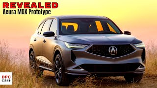 Acura MDX Prototype Revealed [upl. by Jay]