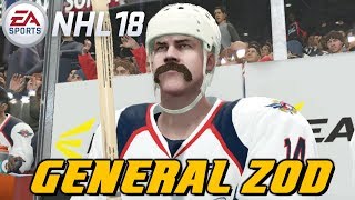 NHL 18  Be A Pro  GENERAL ZOD RETURNS ep 1 [upl. by Atteynek]